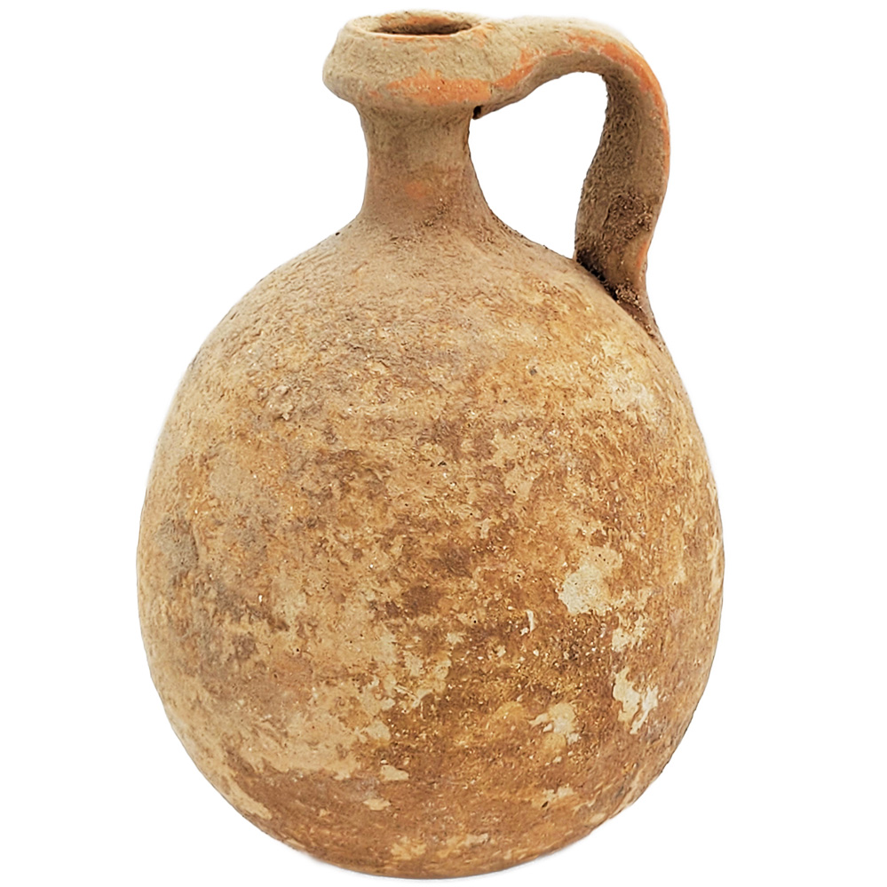 Medicine Clay Juglet from the Time of Jesus found in Jerusalem