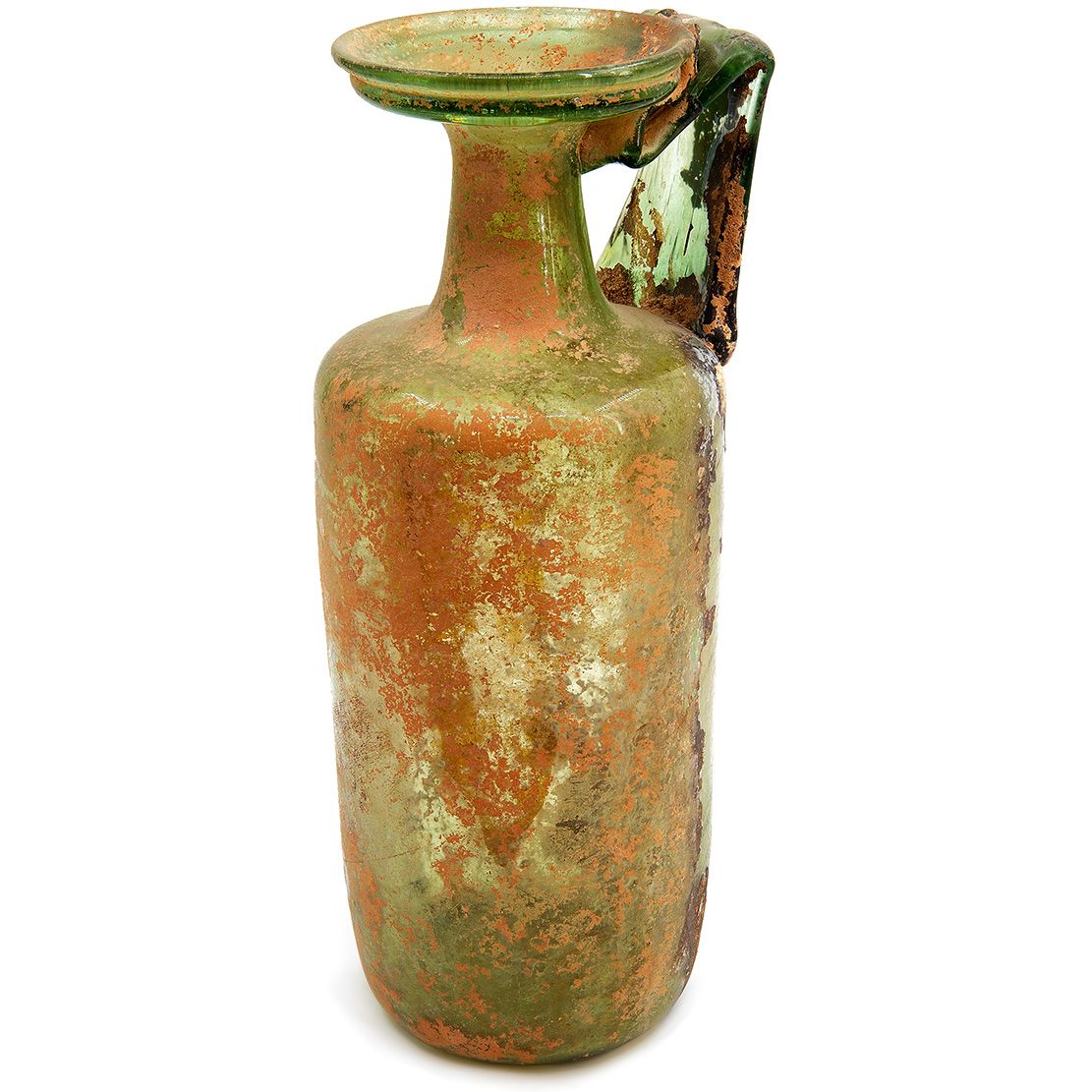 Kosmisch Kwade trouw baan Roman Glass Large Vase - Cylindrical Ancient Glass