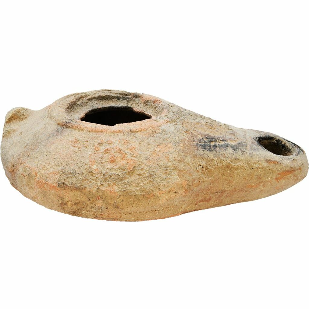 Roman Oil Lamp for Sale Ancient Pottery from Israel