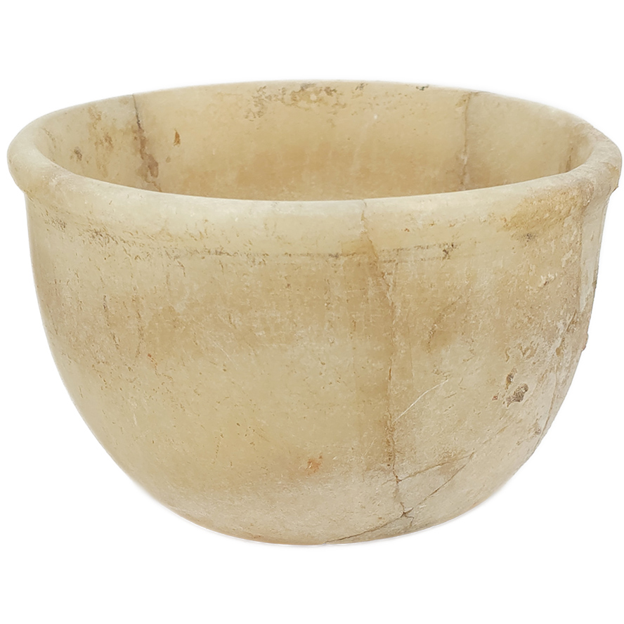 Ancient Roman Alabaster Bowl - Discovered in Jerusalem