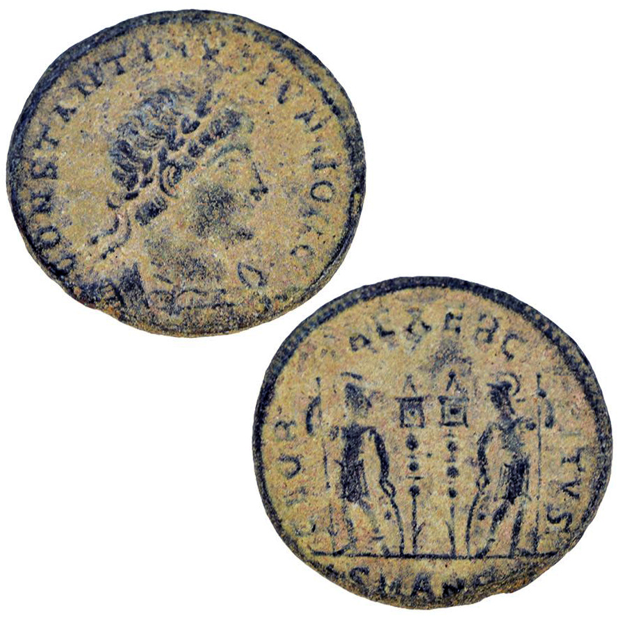 Caesar Constantine the Great Coin - Found in Jerusalem