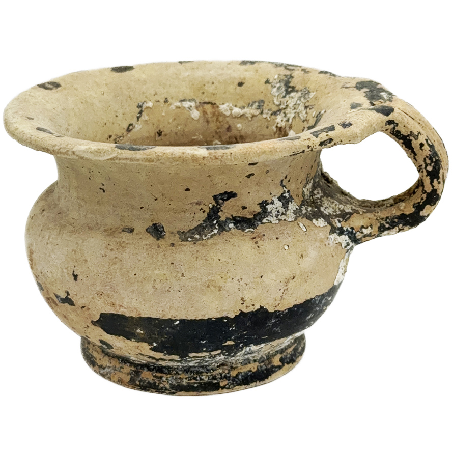 Hellenistic Painted Cup - 3rd Century BC - Found in Beth-Shean