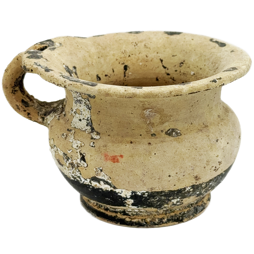 Beth-Shean Hellenistic Cup with Ribbed Handle