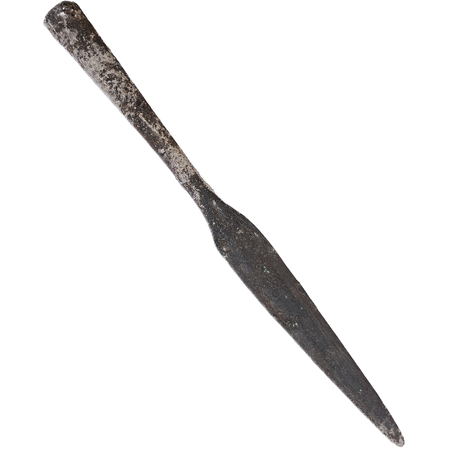 Spearhead from Roman Period - 1st Century - down facing