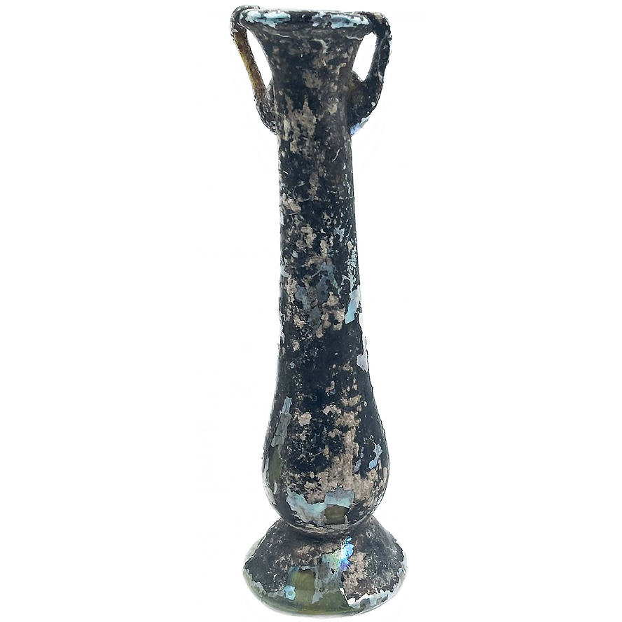 Roman Glass Cosmetics Bottle with Two Handles