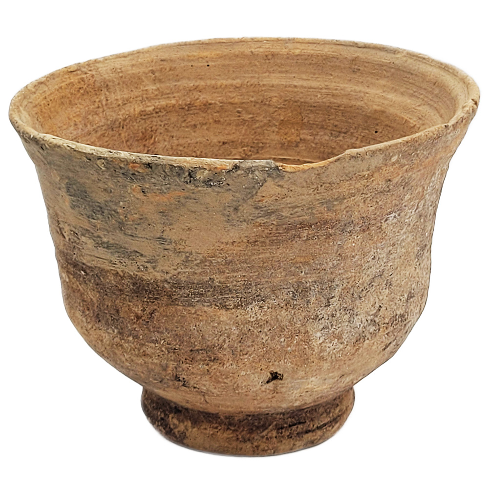Second Temple Period Clay Goblet - Discovered in Jerusalem