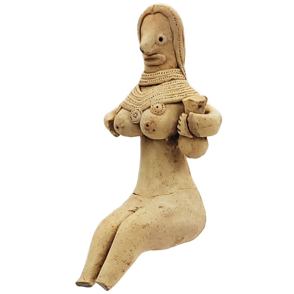 Canaanite Goddess Asherah - Clay Idol Iron Age Period