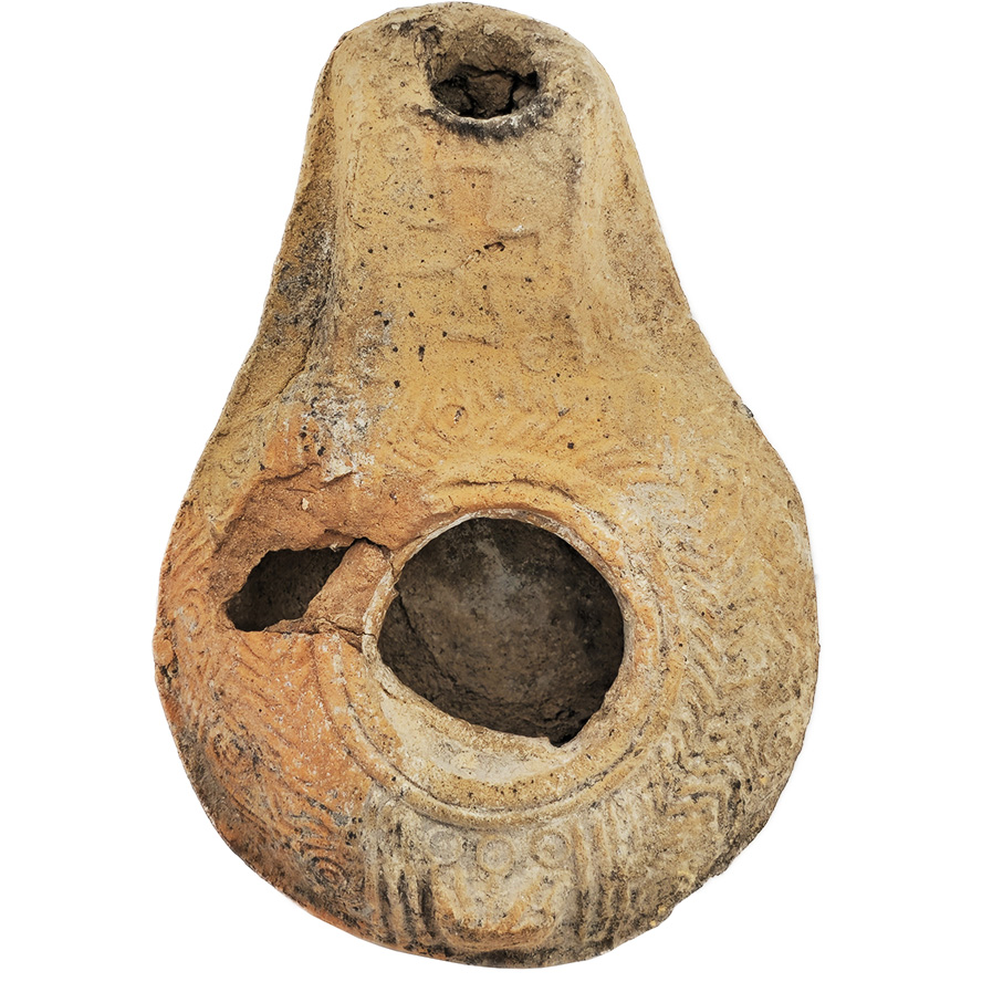 Early-Christian-Oil-Lamp
