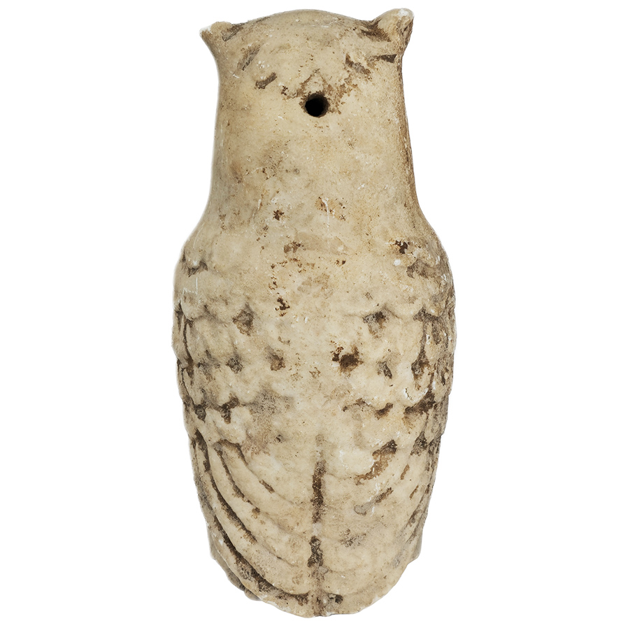 Greek-Stone-Owl-Back