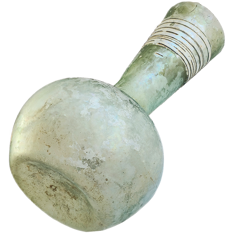 Roman Glass Perfume Vase First Century A