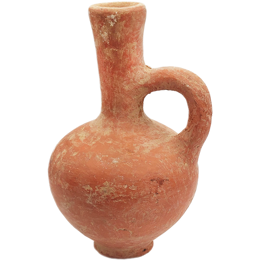 Red Medicine Jug from the Iron Age I Period A