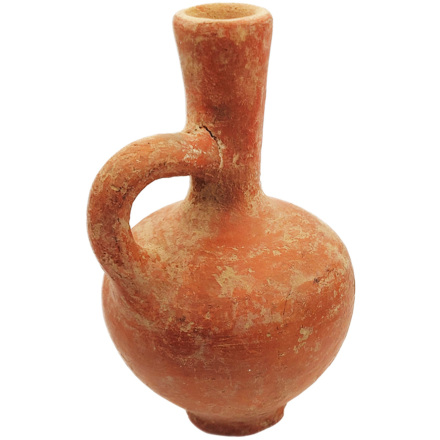 Red Medicine Jug from the Iron Age I Period