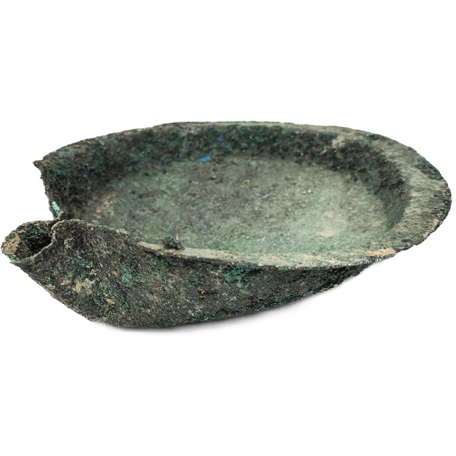 Bronze Oil Lamp from The First Temple Period Era B