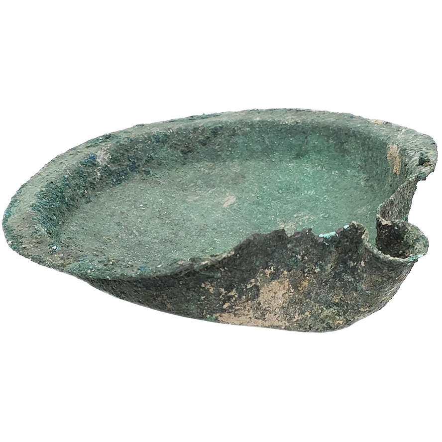 Bronze Oil Lamp from The First Temple Period Era