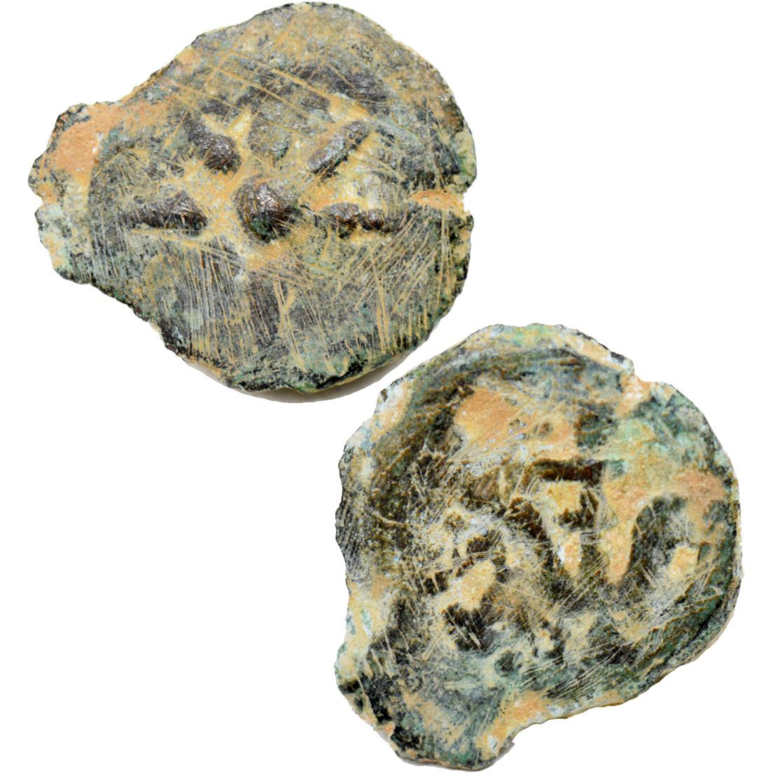 The Poor Woman Offering Coin from the Gospel of Luke - Found in Jerusalem