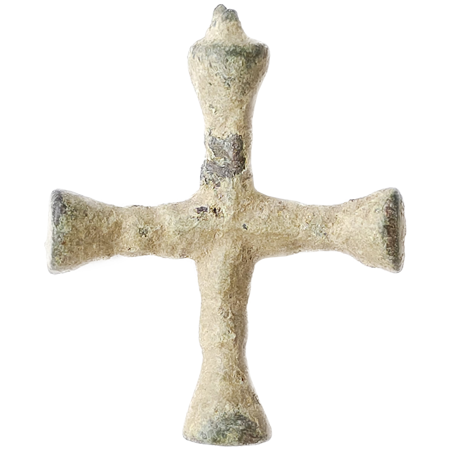 Crusader Bronze Cross from Israel