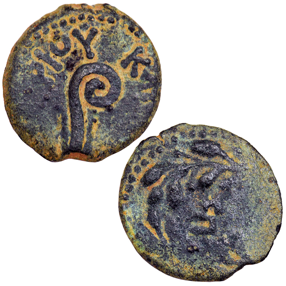 Coin of Pontius Pilate (30 AD) - Time of Jesus in Jerusalem