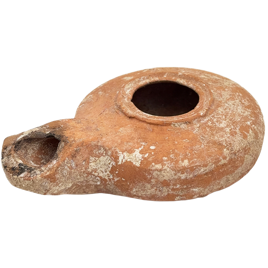 The Herodian Clay Oil Lamp - A Glimpse into Jesus' Time