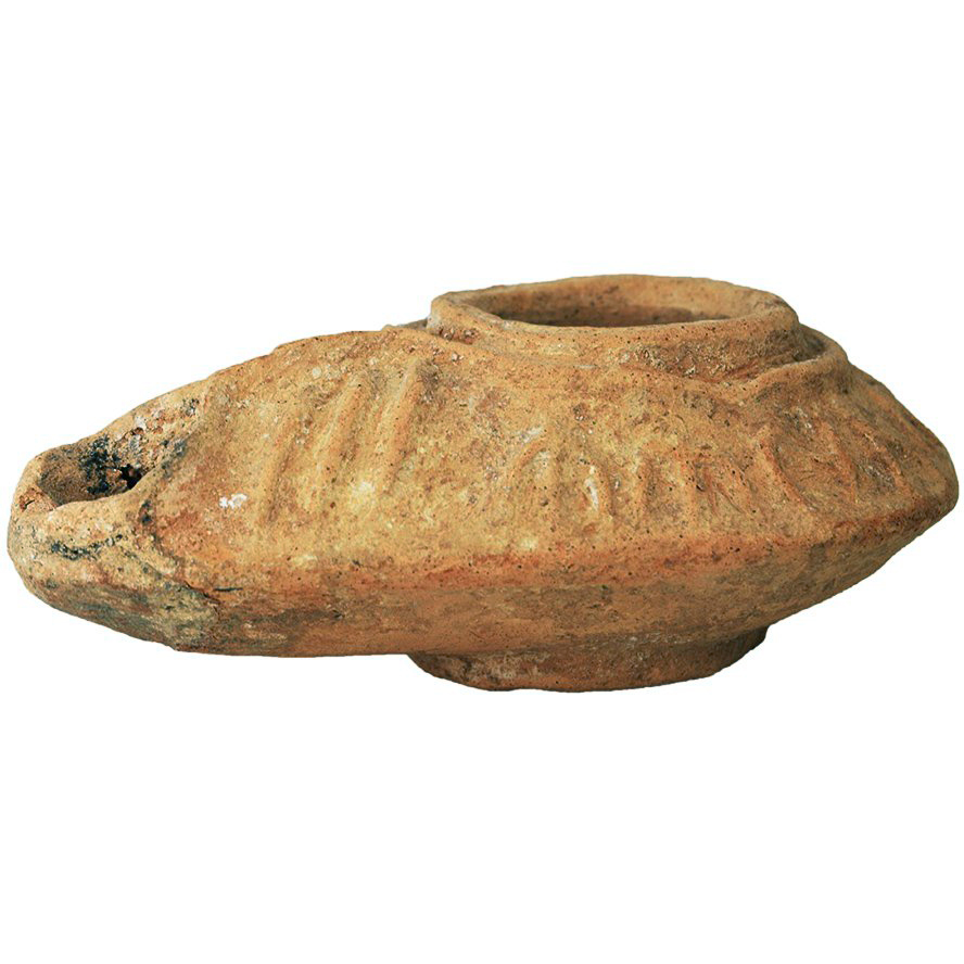 "The Light of Christ Shines Beautifully For All" - Byzantine Oil Lamp