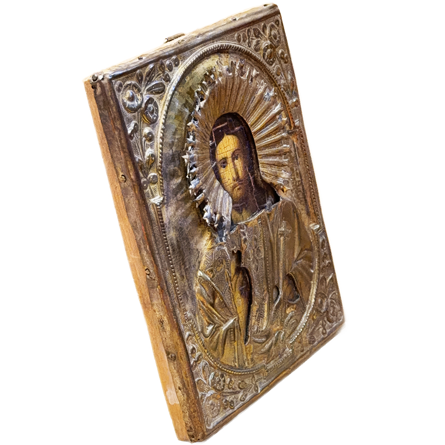 アンティーク雑貨 Antique Wooden Religious Icon Sacred Art: Religious Icons for Sale from the Holy Land