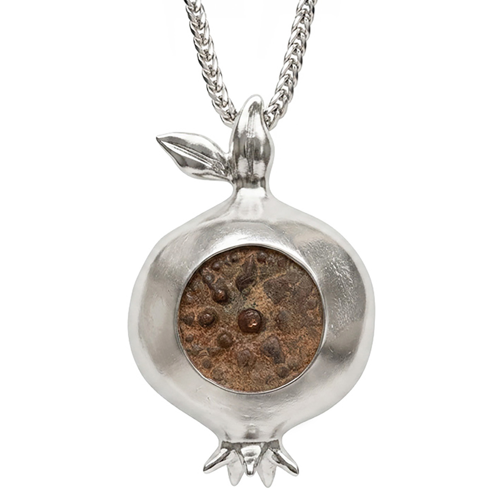 The Widow's Mite in a Pomegranate Necklace: Unique